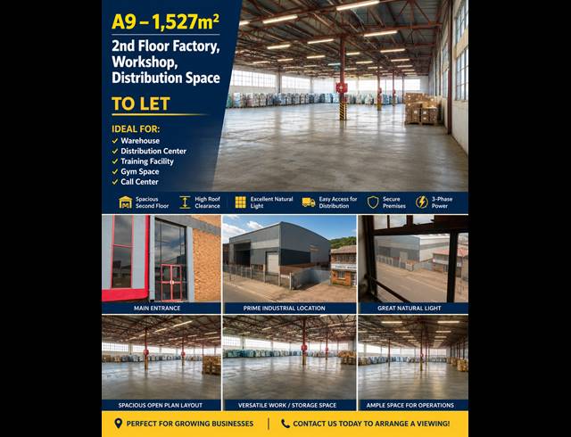 Industrial property to rent in HERIOTDALE